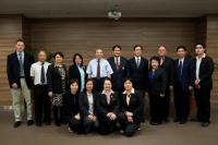Our School members including Prof. Chan Wai-Yee (5th from left), Prof. C.H. Cho (5th from right), Prof. John A. Rudd (1st from left), Prof. Kenneth K.H. Lee (2nd from left) with Khon Kean University delegates